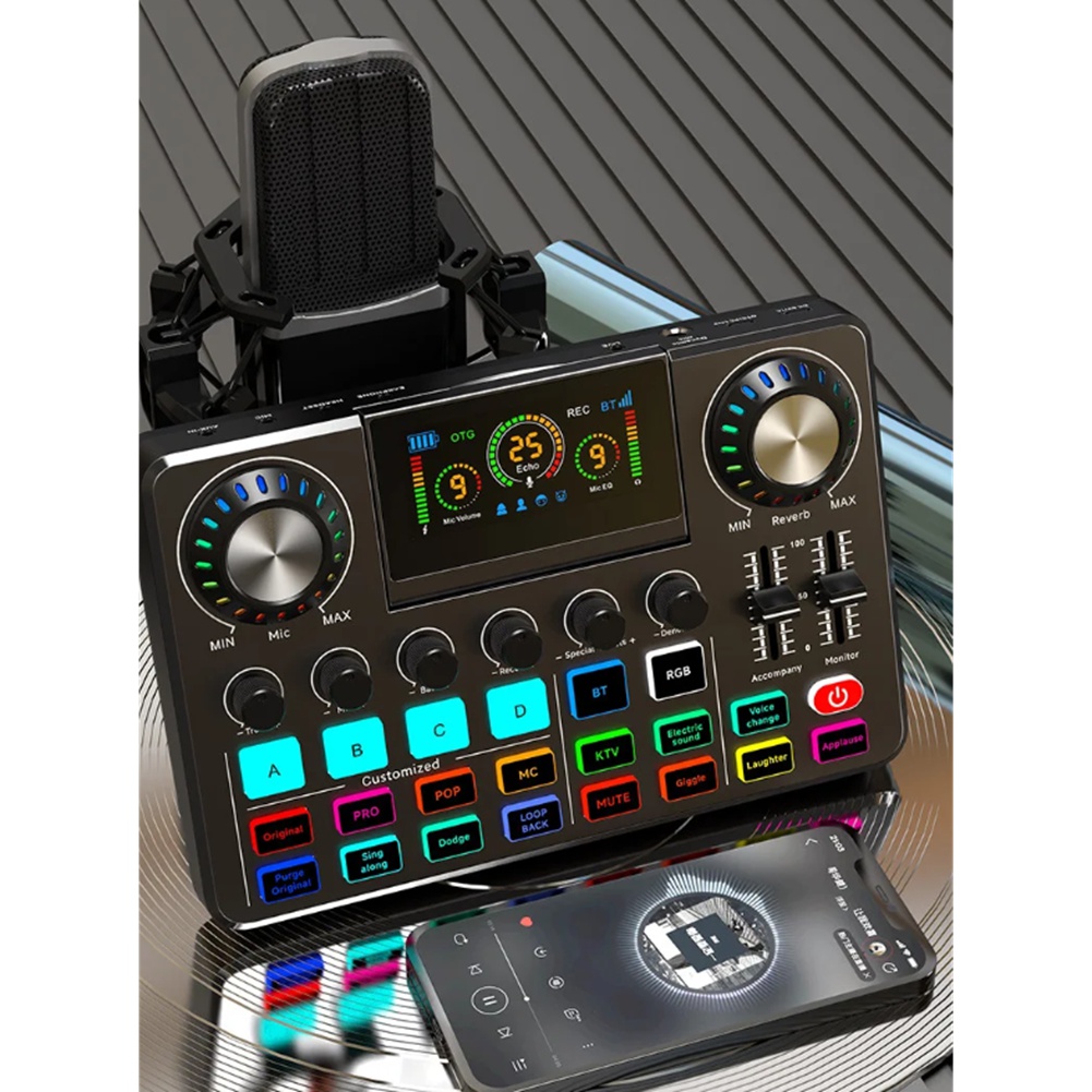Audio And Music Mixer - DTC5 Audio Mixer, Live Sound Card