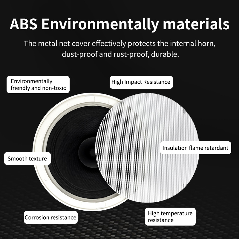6 Inch 8ohm Ceiling Speaker Fu - Audio Music Background recension och pris