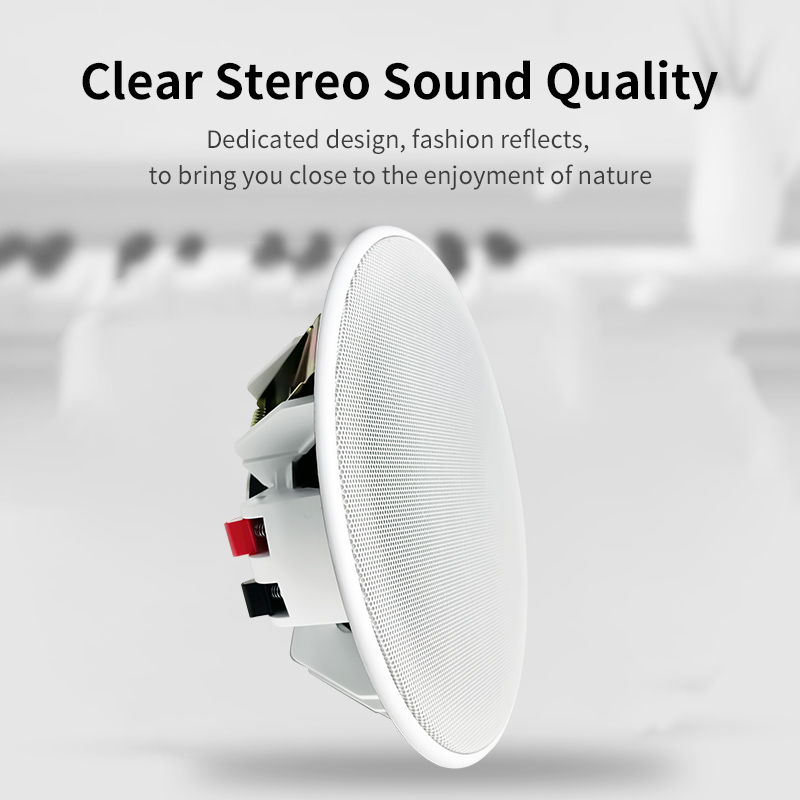 6 Inch 8ohm Ceiling Speaker Fu - Audio Music Background recension och pris