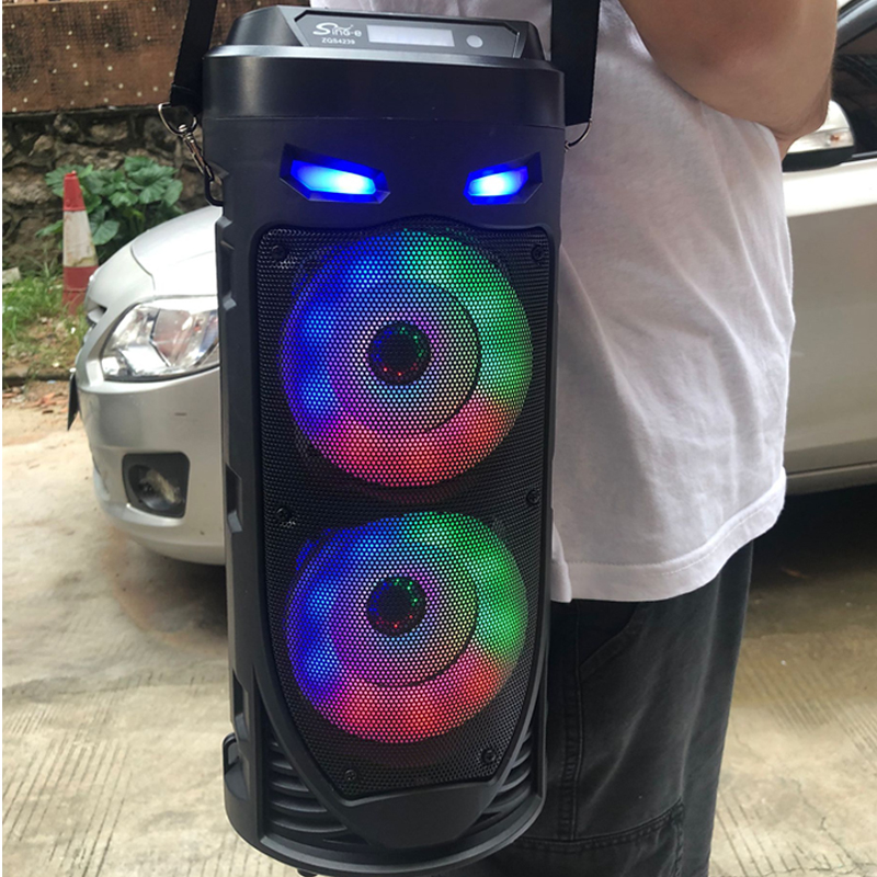 Large Square Dance Portable Bl - Audio Music Center recension och pris