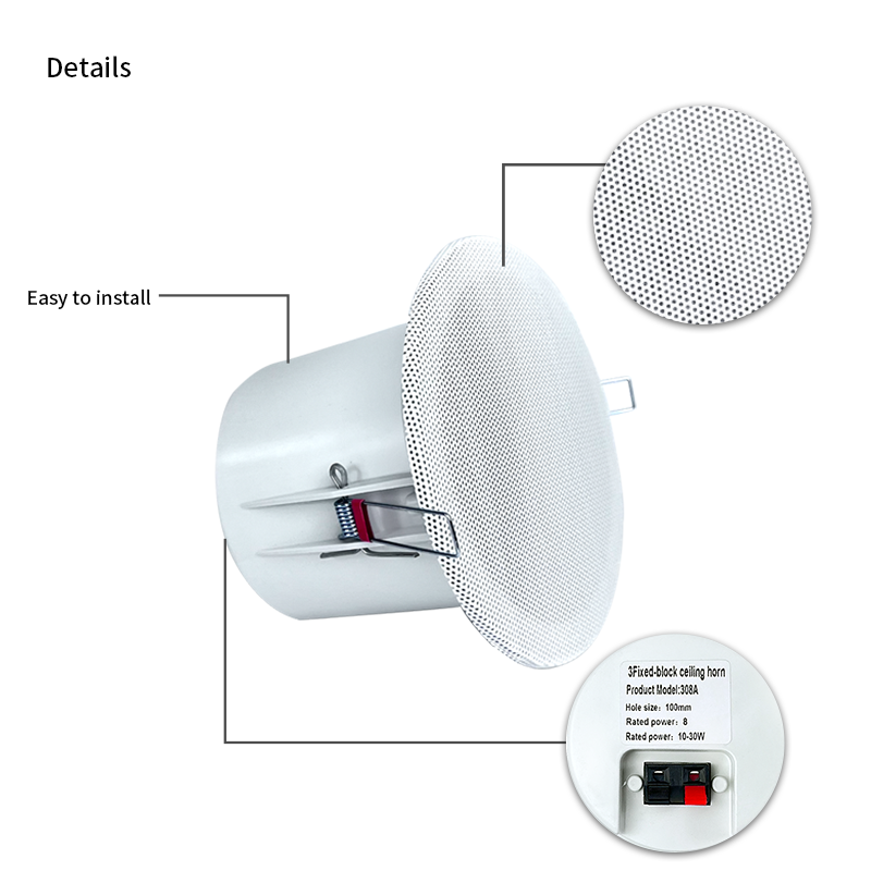 3 inch 8Ohm Surround Sound Spe - Audio Music Background recension och pris