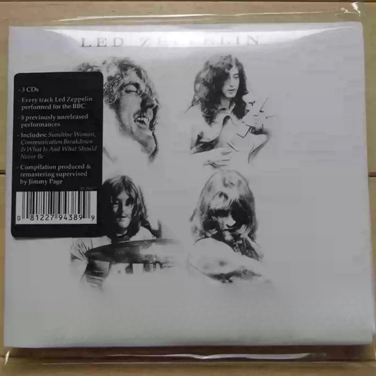 3 Discs Classic Hard Rock Live - Audio Music Cover recension och pris