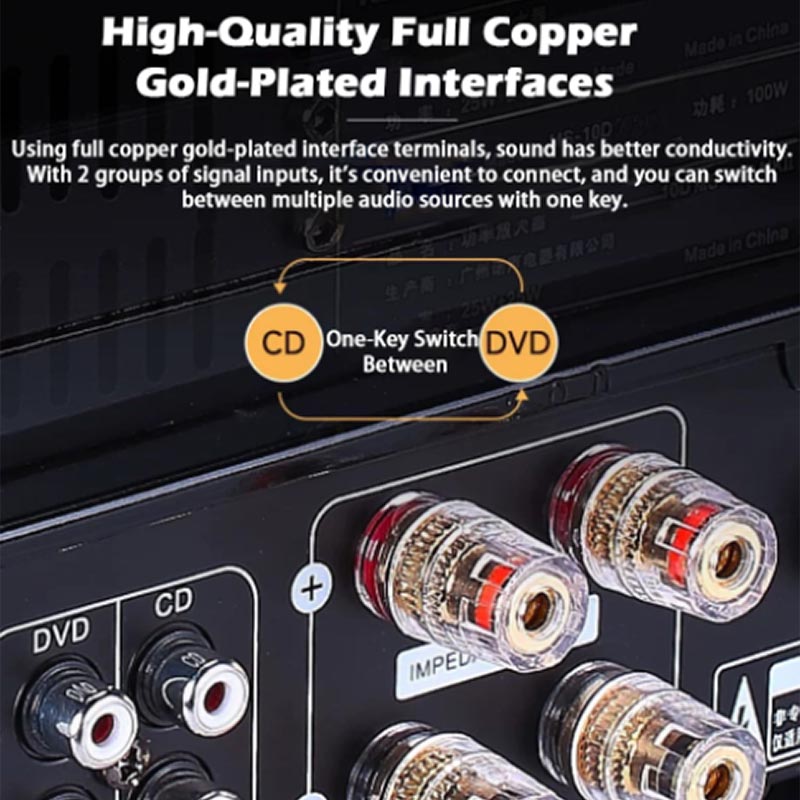 HIFI 2.1Ch Vacuum Tube Amp Blu - Audio Youtube Music Free recension och pris