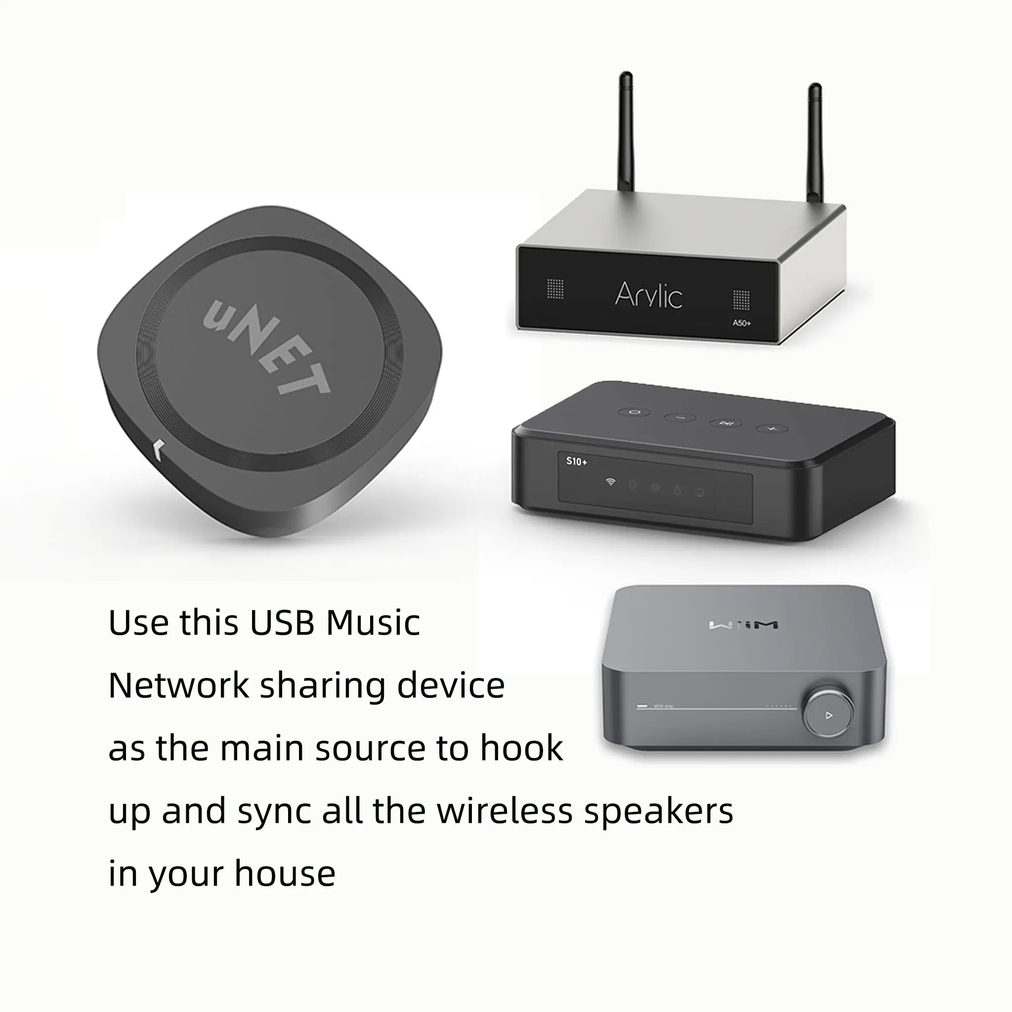 Audiocast uNET - USB Music Net - Audio Music Network recension och pris