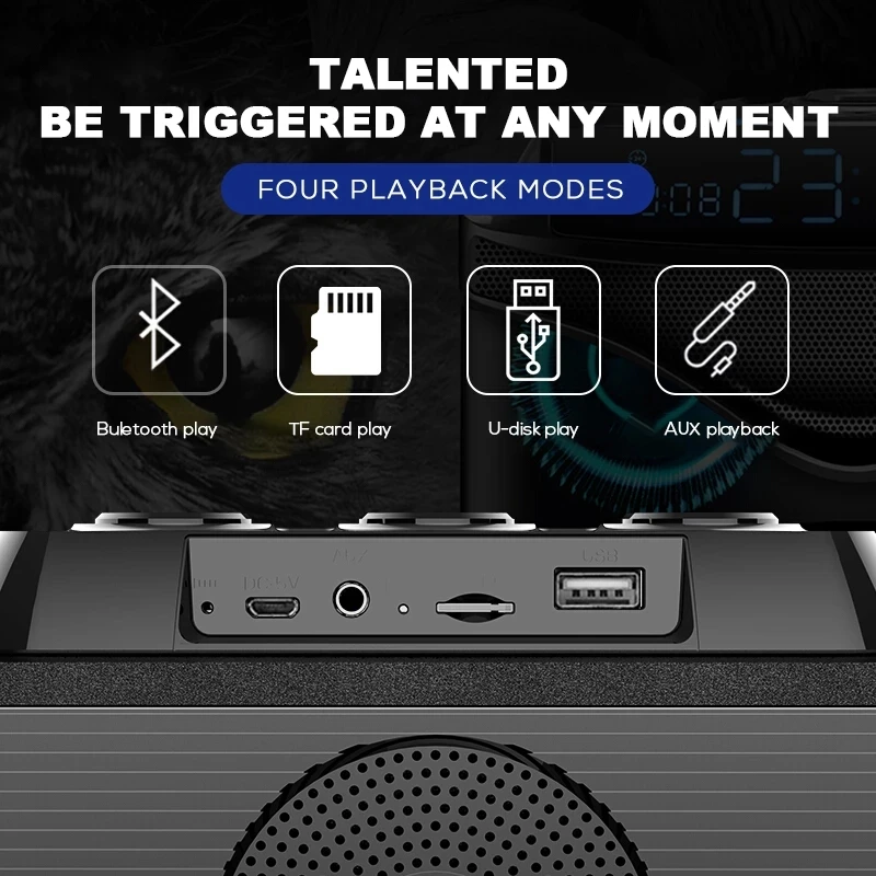 Wireless Bluetooth Speaker Por - Audio Music Center recension och pris