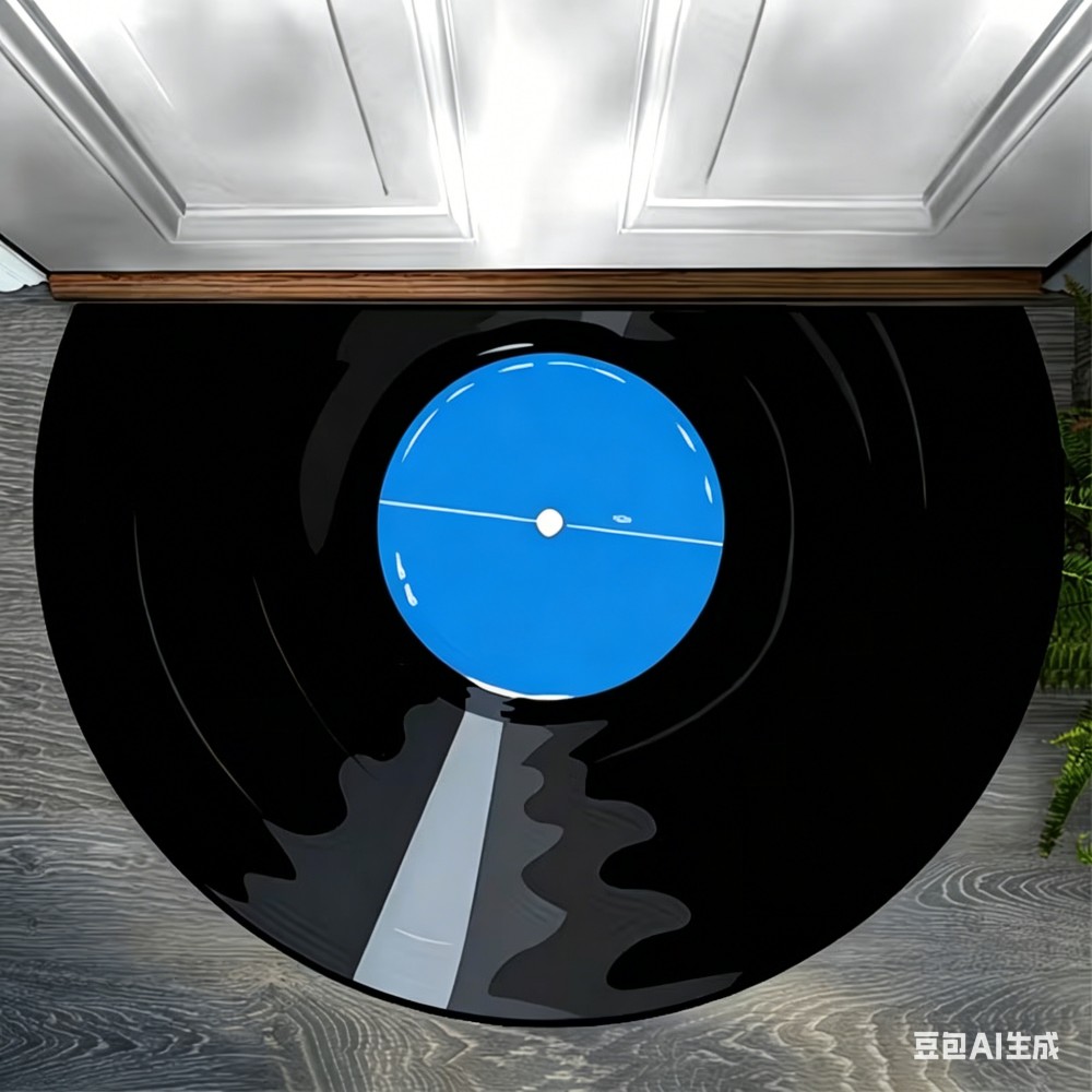 Retro Vinyl Record Half Round  - Audio Music Recorder recension och pris
