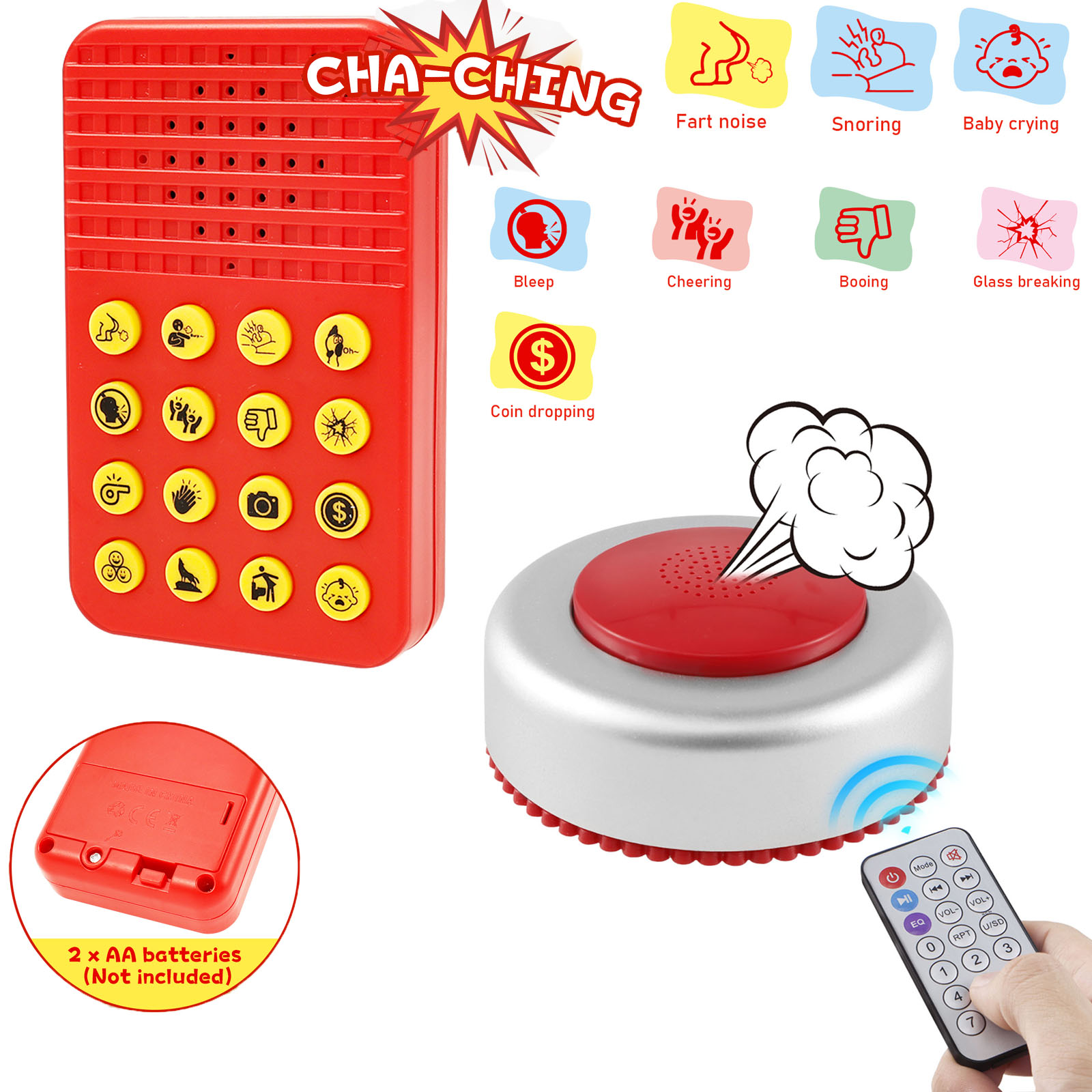Funny Sound Effects Machine Re - Audio Music Lollipop recension och pris