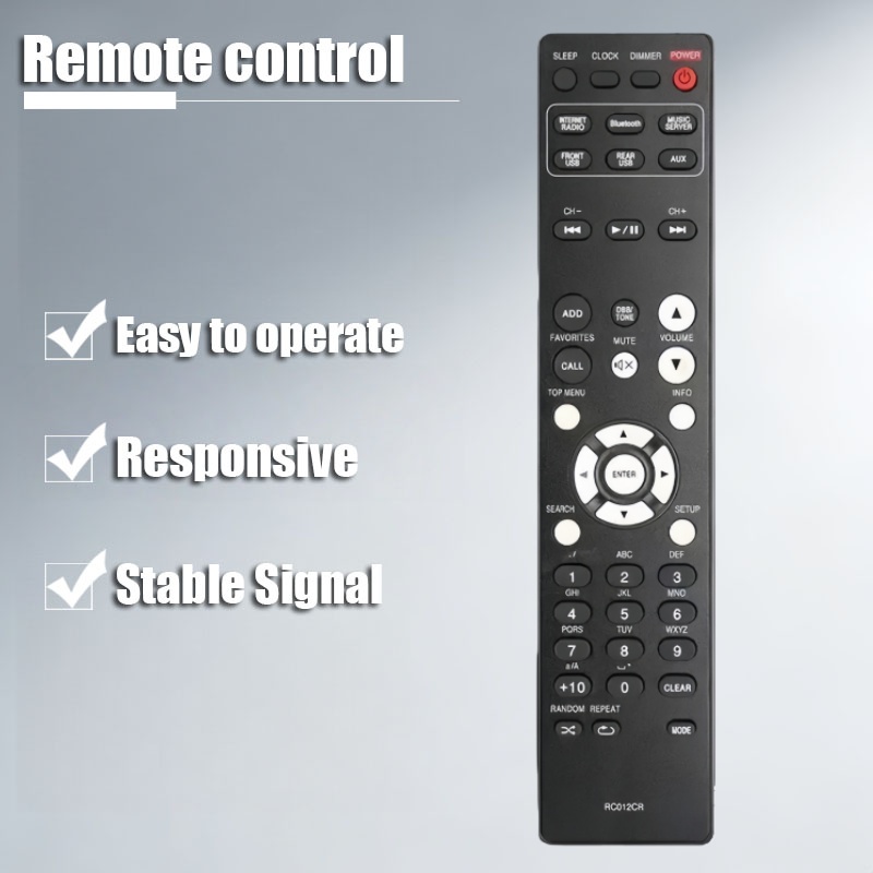 New  Replacement Remote Contro - Audio Music Network recension och pris