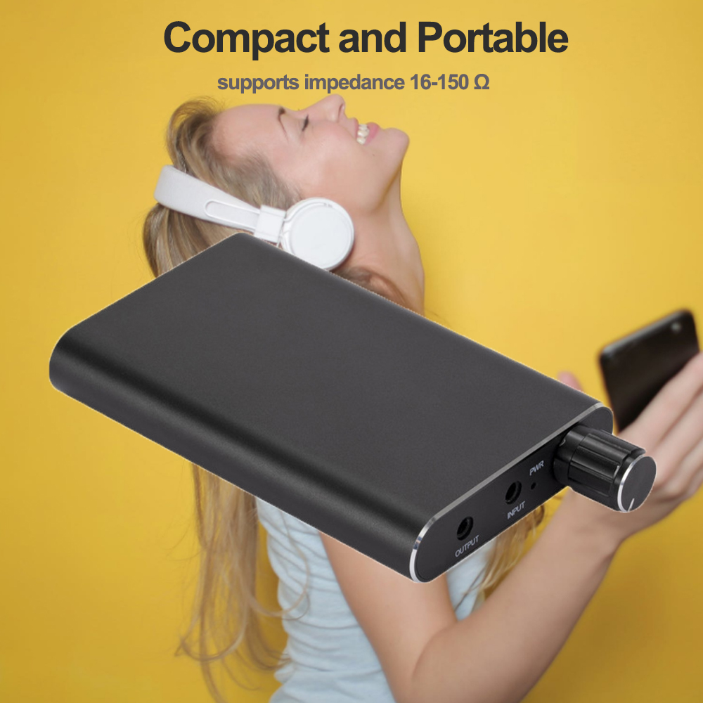 Portable Headphone Amplifier M - Portable Amplifier Mini recension och pris