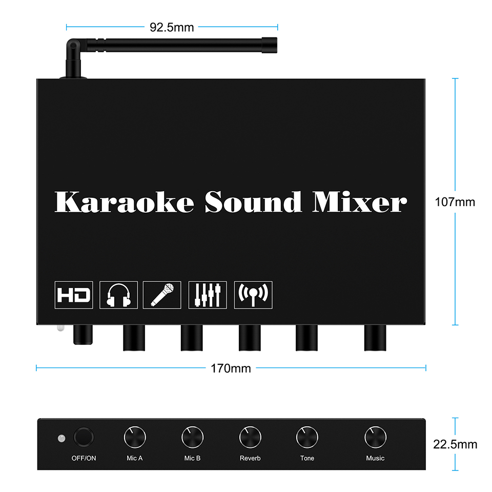 Audio Mixer Audio mixerdj cont - Audio And Music Mixer recension och pris