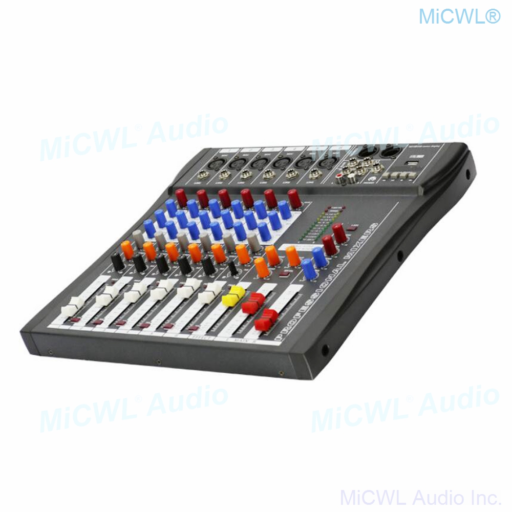 Audio-Mixer MiCWL 6 Channel Bl - Audio And Music Mixer recension och pris