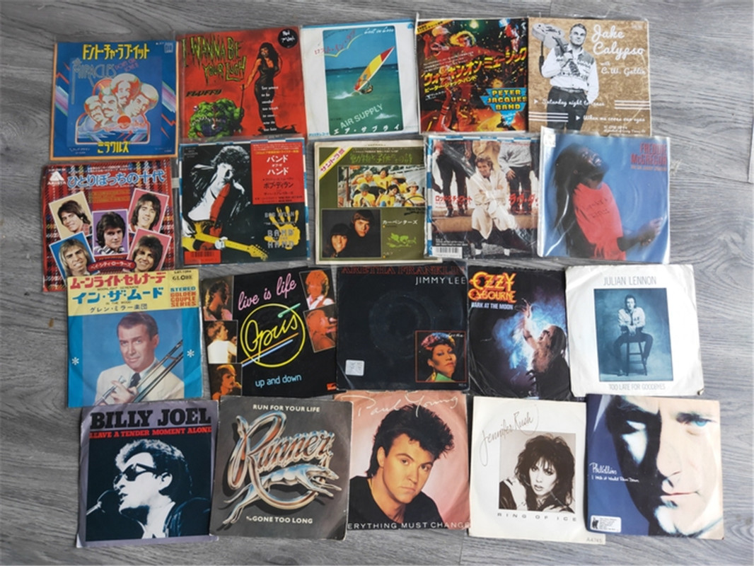 Old Used 7 inch 17.8cm Old Vin - Audio Music Lollipop recension och pris