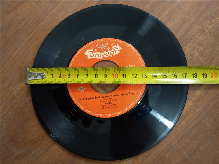 Old Used 7 inch 17.8cm Old Vin - Audio Music Lollipop recension och pris