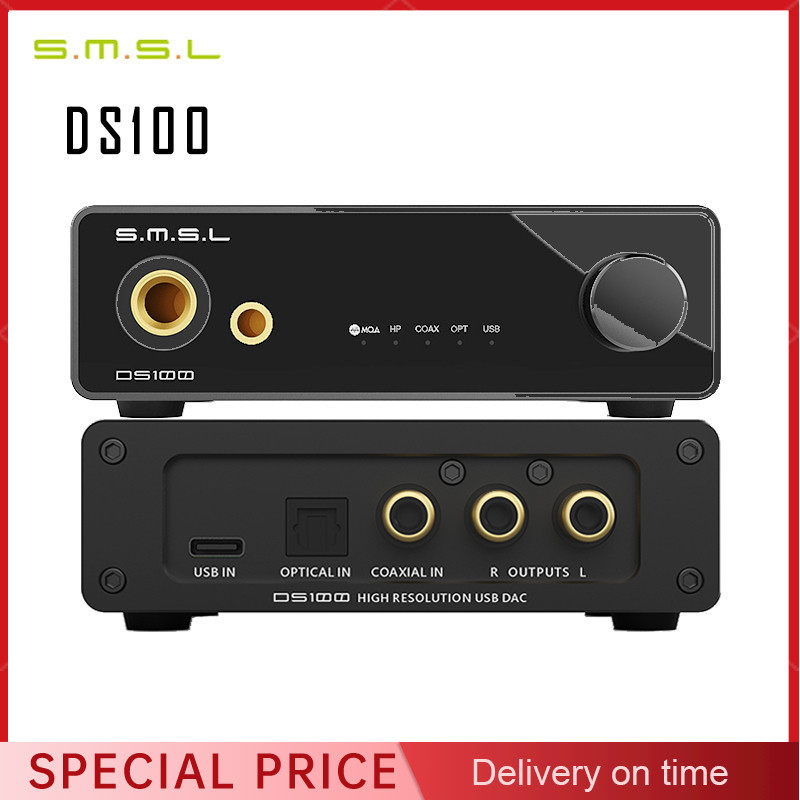 SMSL DS100 MQA MQA-CD Audio De - Portable Amplifier Mini recension och pris