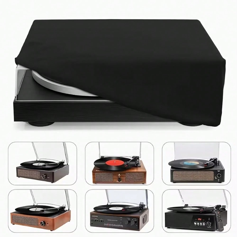 Vinyl Record Player Dust Cover - Audio Music Recorder recension och pris