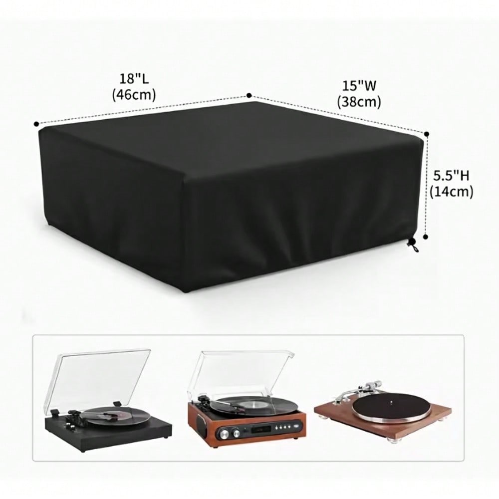 Vinyl Record Player Dust Cover - Audio Music Recorder recension och pris