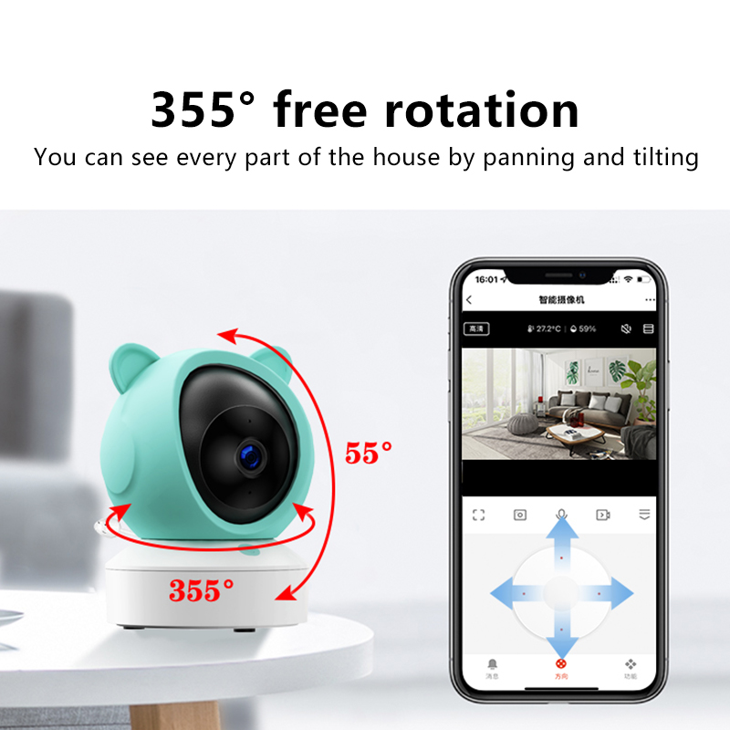 Danmini 1080P Baby Monitor Mob - Audio Music Network recension och pris