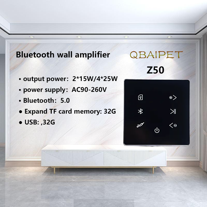 Bluetooth Wall Amplifier Home  - Audio Music Background recension och pris