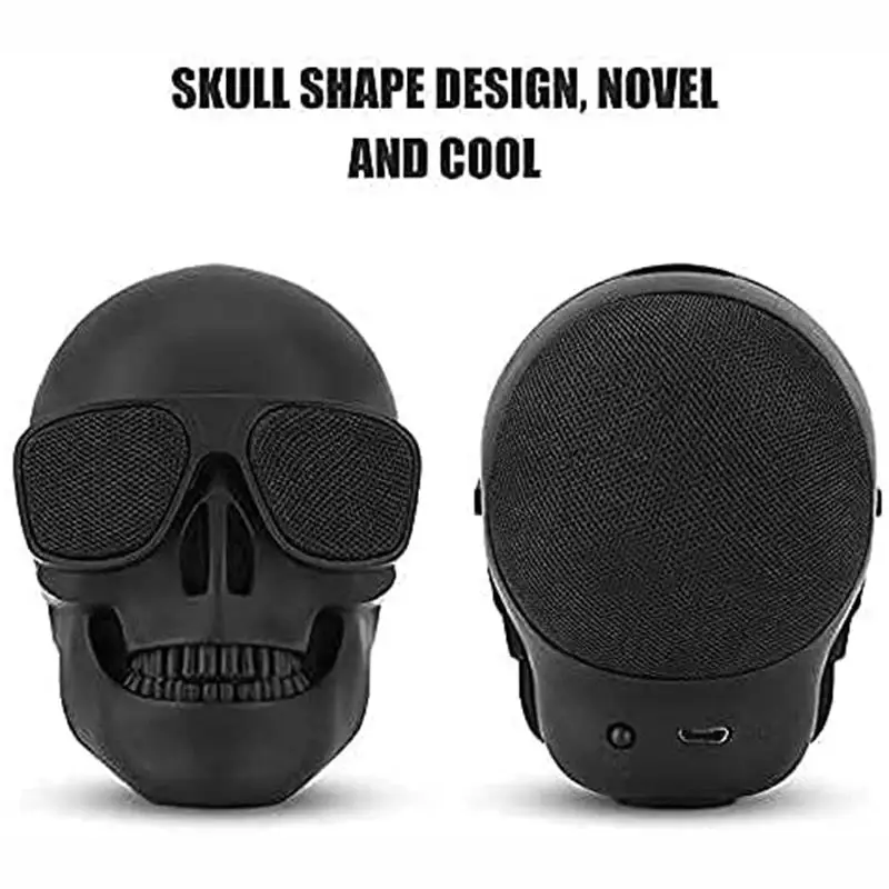 Wireless Bluetooth Skull Speak - Audio Music Enhancer recension och pris