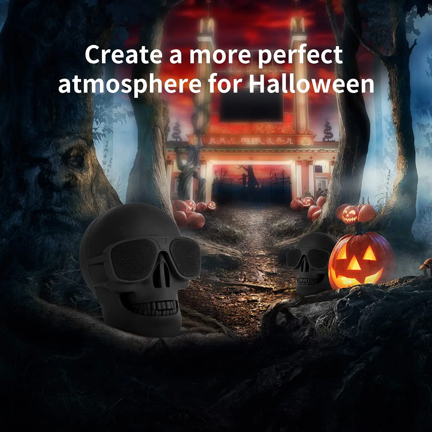 Wireless Bluetooth Skull Speak - Audio Music Enhancer recension och pris