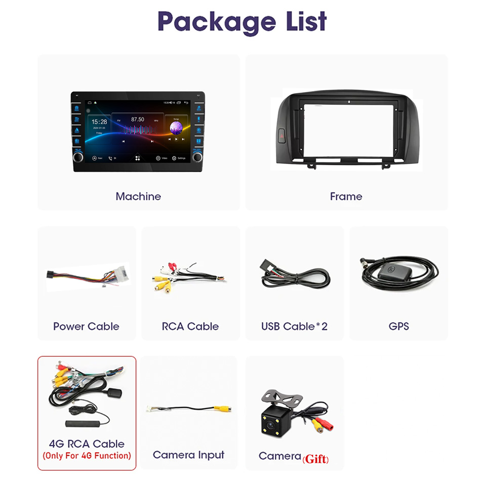 8G Ram 128GB QLED Car Radio Vi - Audio Music Network recension och pris