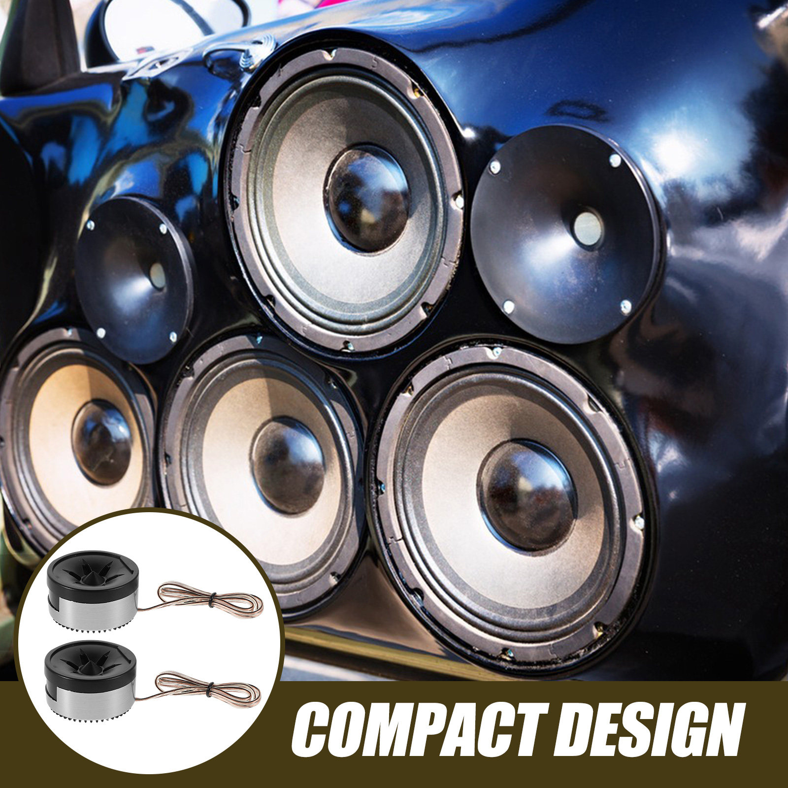 1Pair High Efficiency Mini Dom - Audio Music Enhancer recension och pris