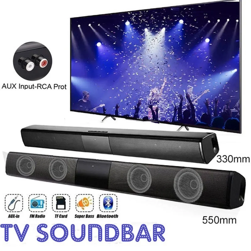 40W High Power Soundbar for TV - Audio Music Center recension och pris