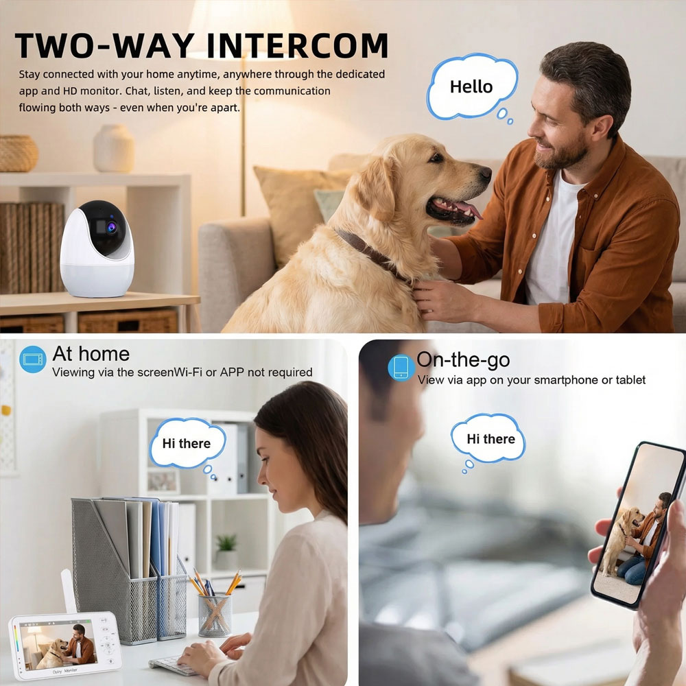 Smart Baby Monitor with Night  - Audio Music Network recension och pris