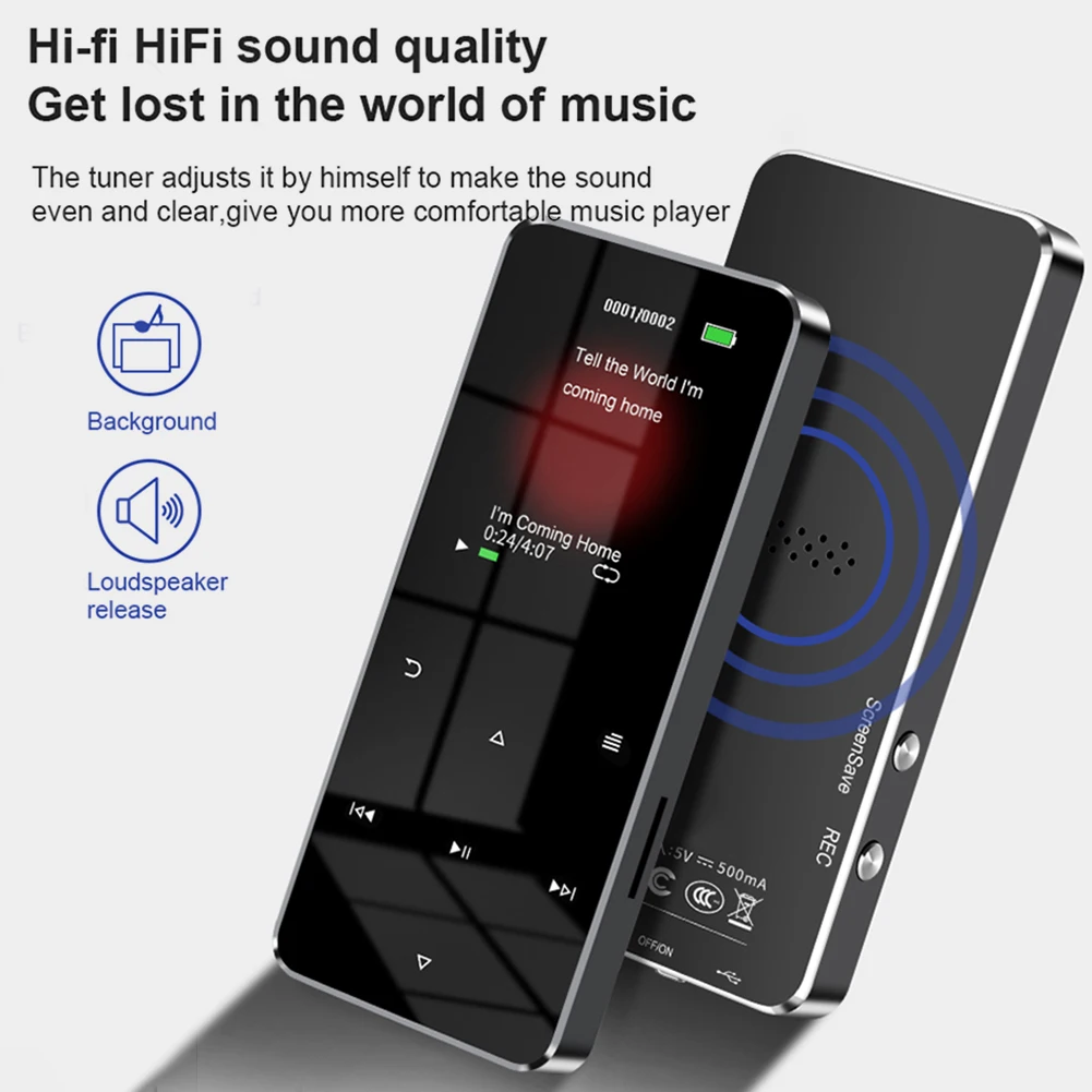Mini 1.8 inch Metal Touch MP3  - Audio Music Recorder recension och pris