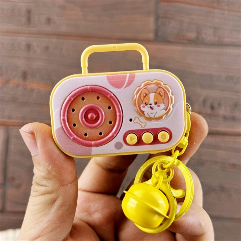 Mini Vintage Recorder Keychain - Audio Music Recorder recension och pris