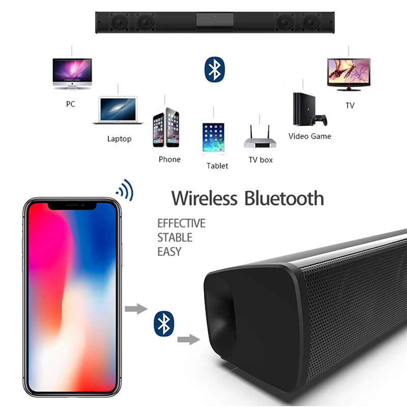 40W Wireless Bluetooth 5.0 Sou - Audio Music Center recension och pris