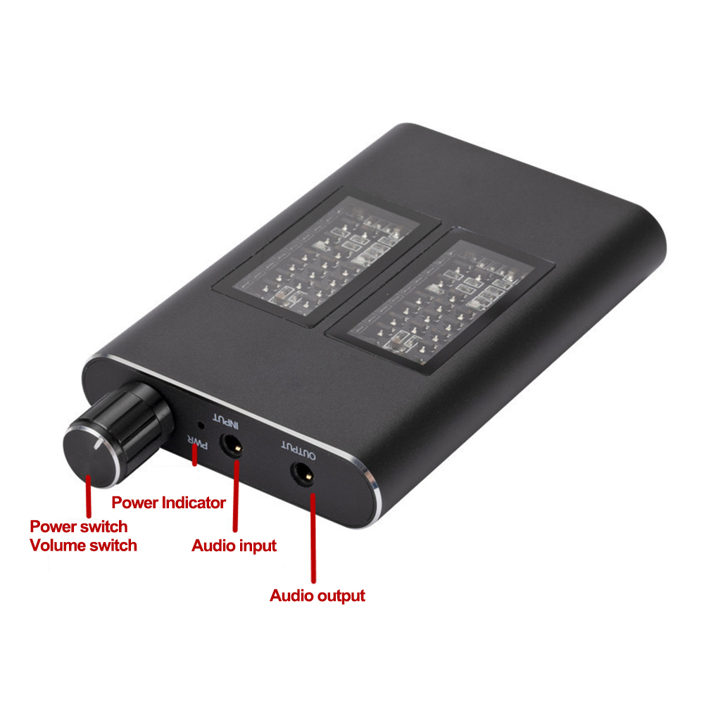 Headphone Amplifier 3.5mm Jack - Portable Amplifier Mini recension och pris