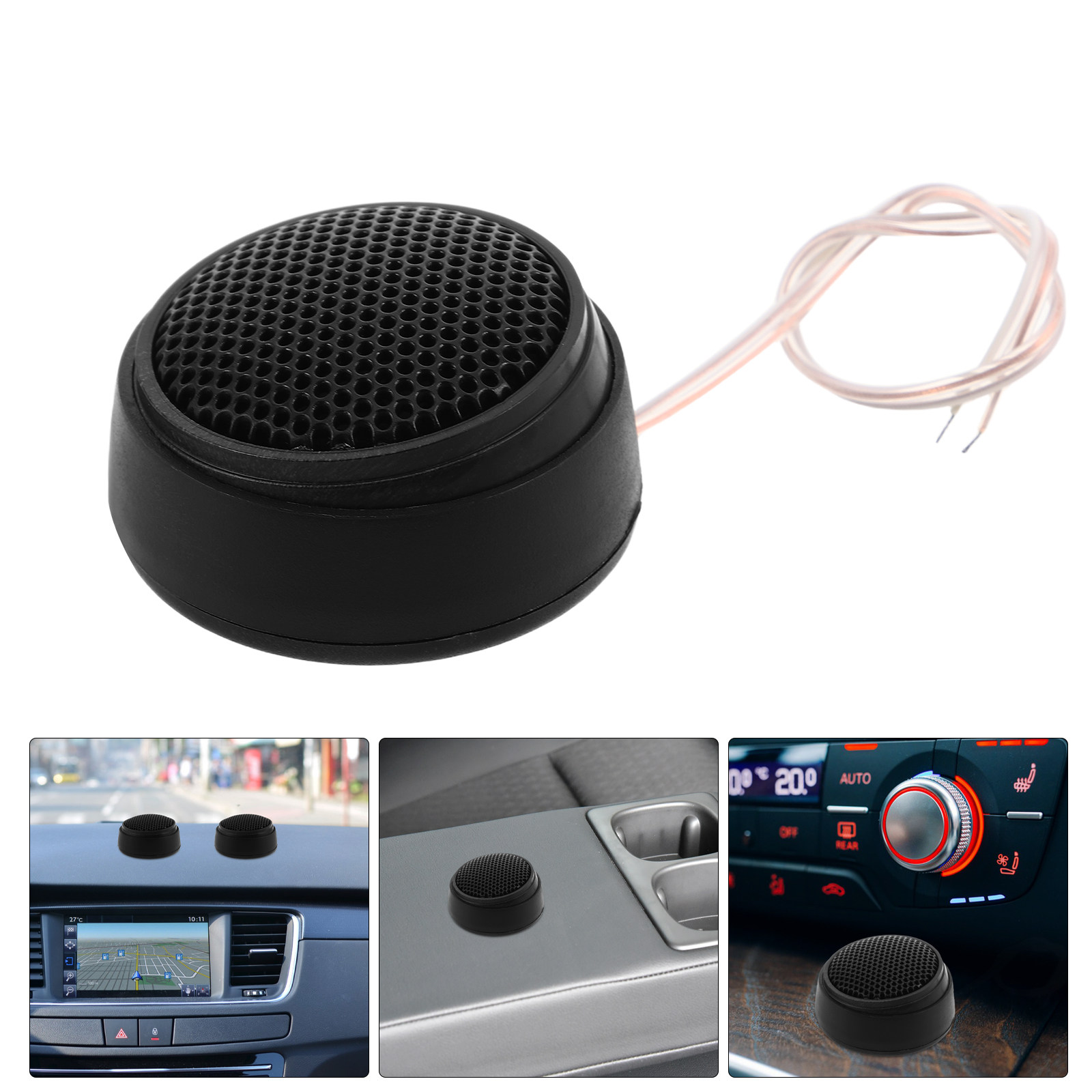 1Pair Car Audio Speakers High  - Audio Music Enhancer recension och pris