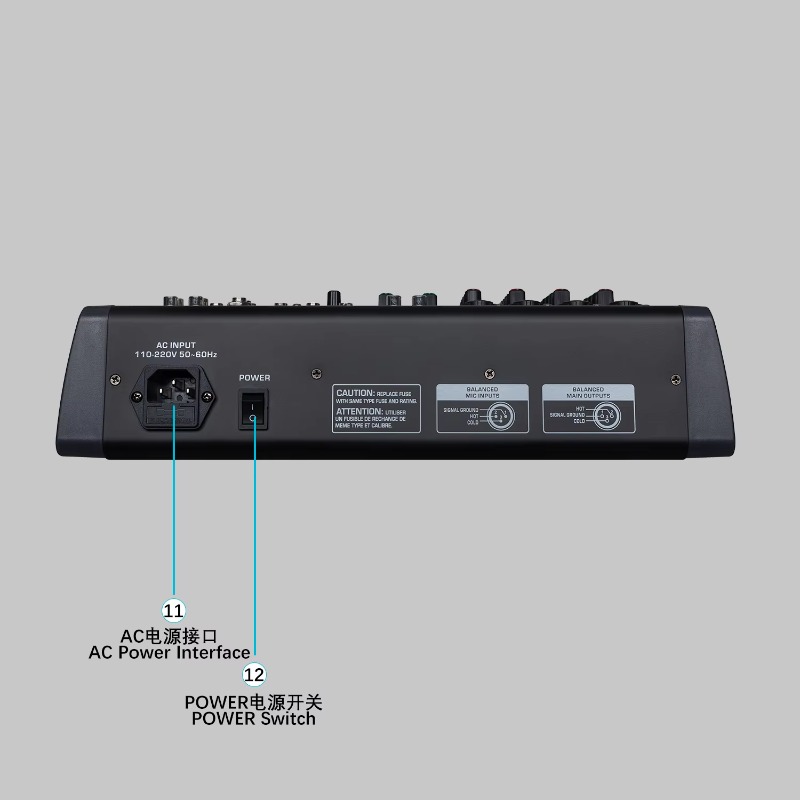 GAX-HLM80 Green Audio 8-channe - Audio And Music Mixer recension och pris
