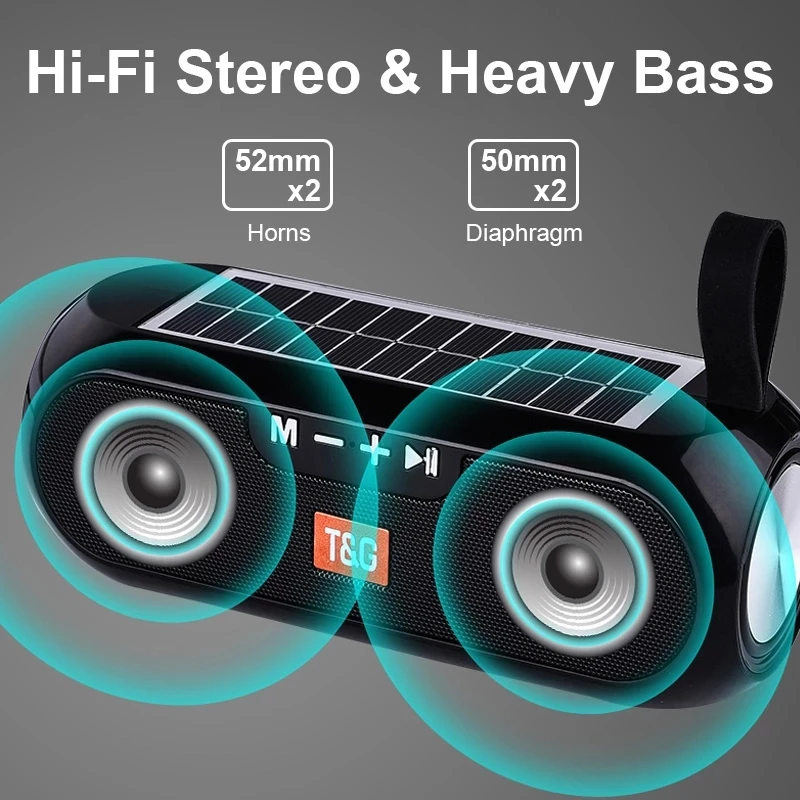 Solar Radio FM Outdoor Portabl - Audio Music Center recension och pris