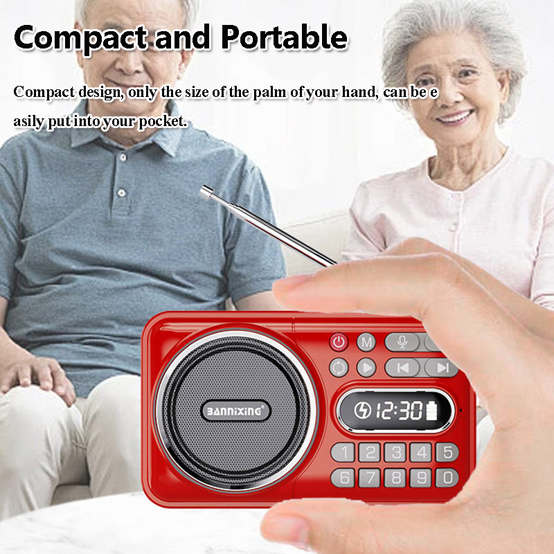 Mini Pocket FM Radio Best Rece - Audio Music Center recension och pris