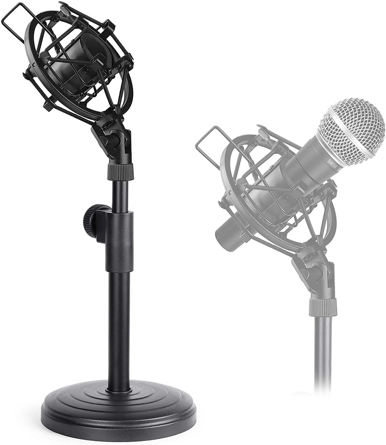 Desk Microphone Stand, Adjusta - Shure Mic Sm58 recension och pris