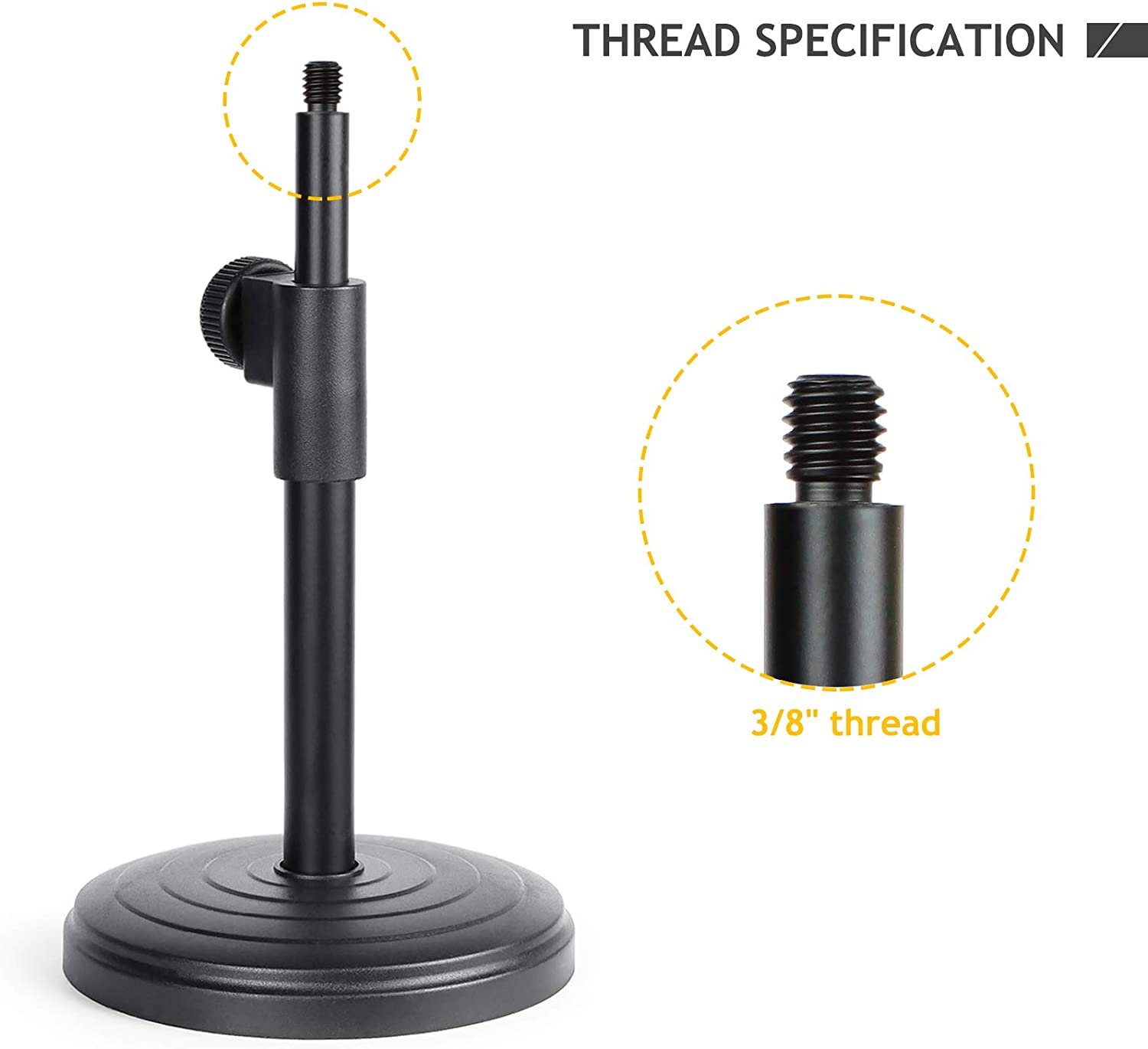 Desk Microphone Stand, Adjusta - Shure Mic Sm58 recension och pris
