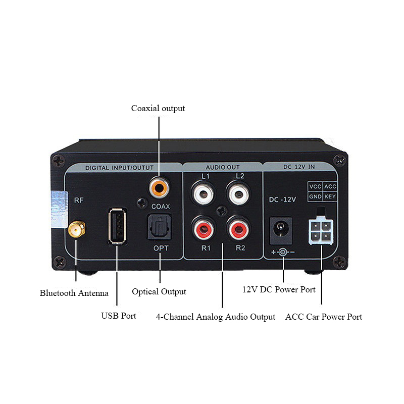 BY-C1 Lossless Digital Audio P - Audio Music By recension och pris
